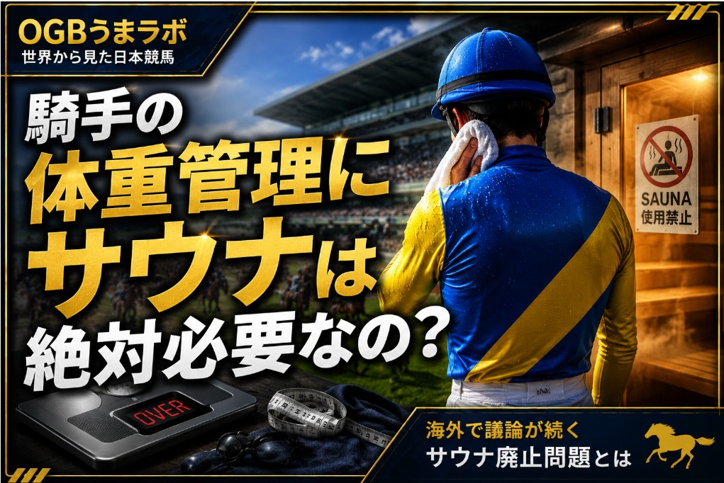 騎手の体重管理とサウナについての記事画像